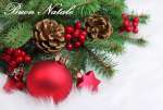 Palline di Natale con pigne