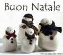 Immagine Natale pupazzi neve