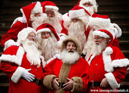 Immagini di Natale Foto Natalizia Babbo Natale