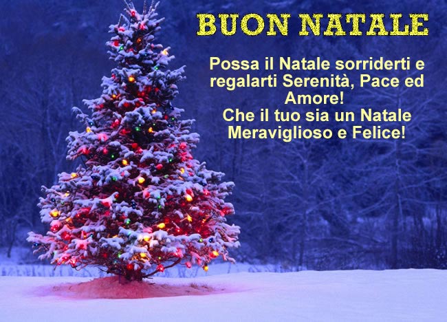 Immagini Belle Di Natale Con Frasi.Immagini Di Natale Albero Auguri